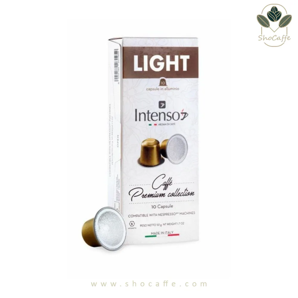 کپسول قهوه نسپرسو دلی کافه مدل Light Intenso- با وزن 50 گرم